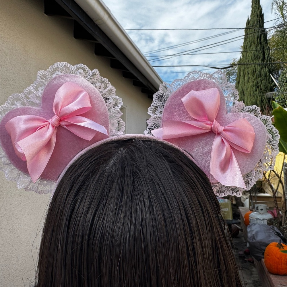 Coquette Girly Disney Ears